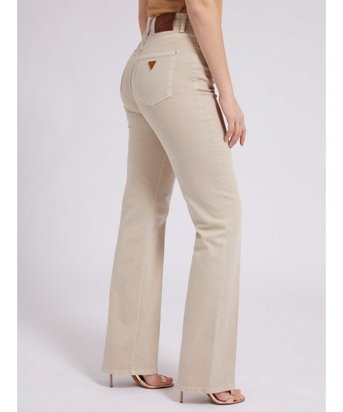 Guess(ゲス)の「Eco '80s Chain Detail Straight Jeans(デニムパンツ・レディース・ベージュ・26inch/27inch/24inch/25inch)」の6枚目の写真