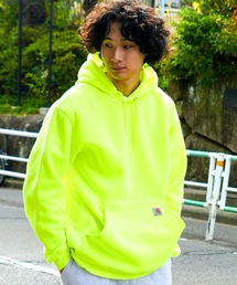 【carhartt/カーハート】パーカー ミッドウェイト フーデッド スウェット プルオーバー PULLOVER シンプル 無地 大きいサイズ ビッグシルエット 春夏秋冬 メンズ レディース