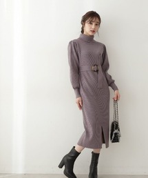 PROPORTION BODY DRESSING | マトンスリーブニットワンピース / 1213140108(ワンピース)