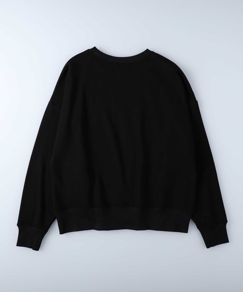 HONEYSUCKLE ROSE（ハニーサックルローズ）の「【HONEYSUCKLE ROSE】ＭＯＣＯＭＯＣＯクルー（スウェット・レディース・イエロー/ピンク/グリーン/ブラック/ブルー/ホワイト・M/L）」の12枚目の写真