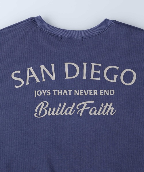 HONEYSUCKLE ROSE（ハニーサックルローズ）の「【HONEYSUCKLE ROSE】ＭＯＣＯＭＯＣＯクルー（スウェット・レディース・イエロー/ピンク/グリーン/ブラック/ブルー/ホワイト・M/L）」の13枚目の写真