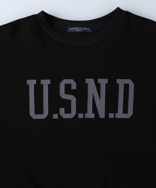 HONEYSUCKLE ROSE（ハニーサックルローズ）の「【HONEYSUCKLE ROSE】ＭＯＣＯＭＯＣＯクルー（スウェット・レディース・イエロー/ピンク/グリーン/ブラック/ブルー/ホワイト・M/L）」の14枚目の写真