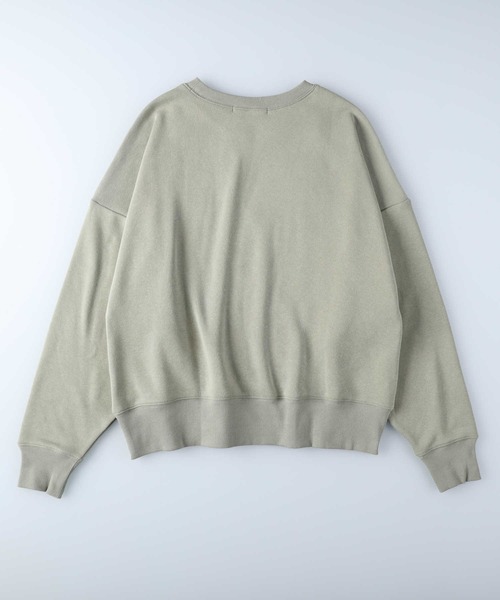 HONEYSUCKLE ROSE（ハニーサックルローズ）の「【HONEYSUCKLE ROSE】ＭＯＣＯＭＯＣＯクルー（スウェット・レディース・イエロー/ピンク/グリーン/ブラック/ブルー/ホワイト・M/L）」の10枚目の写真