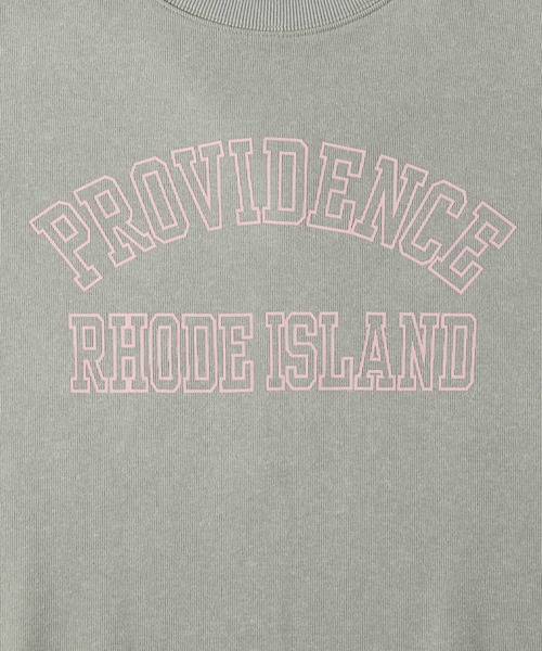 HONEYSUCKLE ROSE（ハニーサックルローズ）の「【HONEYSUCKLE ROSE】ＭＯＣＯＭＯＣＯクルー（スウェット・レディース・イエロー/ピンク/グリーン/ブラック/ブルー/ホワイト・M/L）」の8枚目の写真