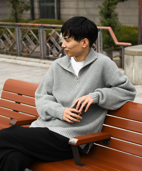 BEAMS HEART（ビームスハート）の「BEAMS HEART / 片畔 ハーフジップ