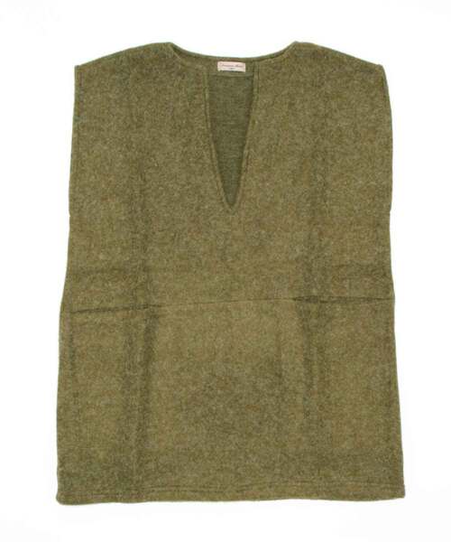 Samansa Mos2（サマンサ モスモス）の「圧縮ウール風カットベスト（ベスト・レディース・チャコール/キナリ/カーキ・ﾌﾘ-）」の3枚目の写真