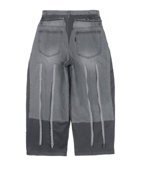 SURGERY（サージェリー）の「【SURGERY / サージェリー】surgery remake denim wide balloon pants / ワイドデニム ワイドパンツ デニムパンツ ジーンズ（デニムパンツ・メンズ・ブラック/ブルー/グレー・S）」の17枚目の写真