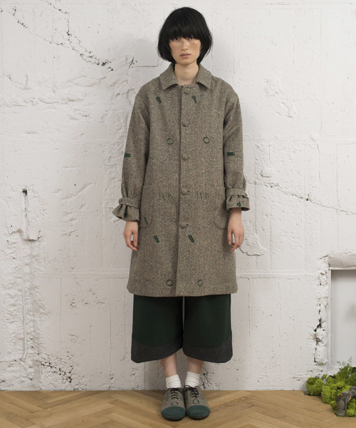 rikolekt（リコレクト）の「"object"ワイドコート（ダッフルコート・レディース・ホワイト系その他/グリーン系その他・FREE）」の5枚目の写真