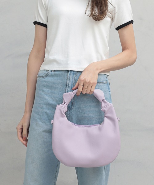 ALTROSE（アルトローズ）の「【WEARISTA　haruさん紹介】2WAYショルダーバッグ [ミア]（ショルダーバッグ・レディース・パープル/アイボリー/ブラック・FREE）」の11枚目の写真