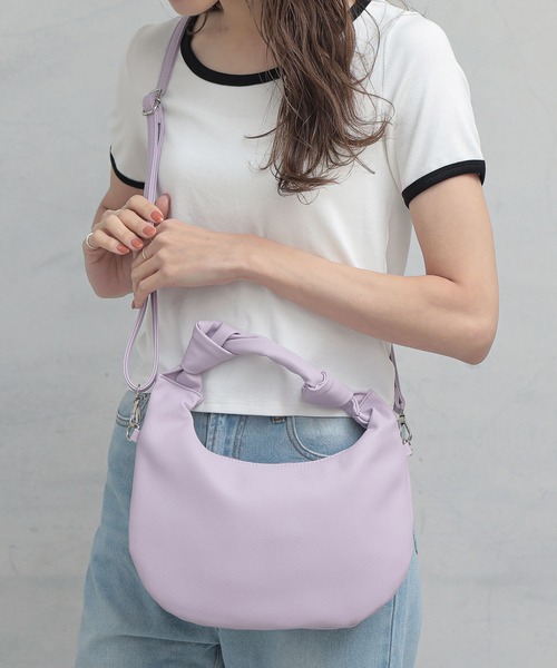 ALTROSE（アルトローズ）の「【WEARISTA　haruさん紹介】2WAYショルダーバッグ [ミア]（ショルダーバッグ・レディース・パープル/アイボリー/ブラック・FREE）」の15枚目の写真