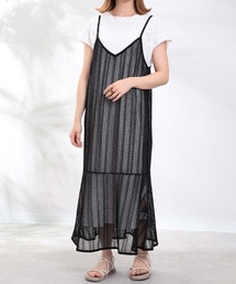 mil | レースマーメイドキャミワンピース(ワンピース)