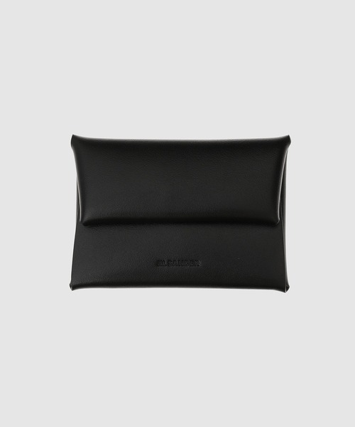 JIL SANDER FOLDED COIN PURSE ブラック JIL SANDER（ジルサンダー）の「FOLDED COIN PURSE（コイン