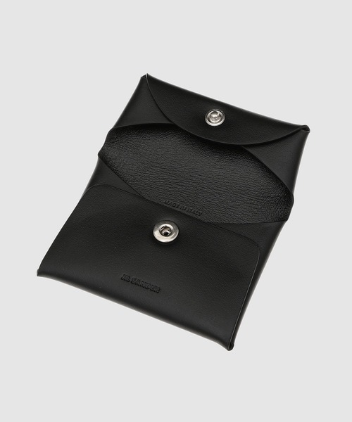 JIL SANDER FOLDED COIN PURSE ブラック Folded Coin Purse Man | Jil Sander Official Online Store