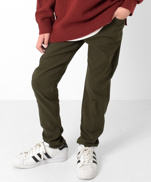 GLAZOS（グラソス）の「[スリム]裏起毛・スリムパンツ（その他パンツ・キッズ・ブラック/カーキ/ブラウン・160cm/170cm/150cm/140cm）」の3枚目の写真