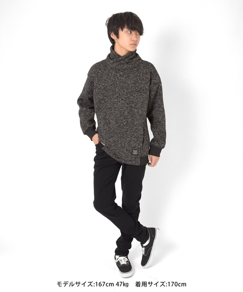 GLAZOS（グラソス）の「[スリム]裏起毛・スリムパンツ（その他パンツ・キッズ・ブラック/カーキ/ブラウン・160cm/170cm/150cm/140cm）」の10枚目の写真