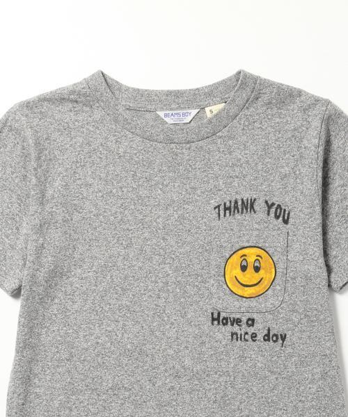 SCREEN STARS（スクリーンスターズ）の「SCREEN STARS×BEAMS BOY / ポケット スマイルT（Tシャツ/カットソー・レディース・ホワイト/グレー・ONE SIZE）」の15枚目の写真