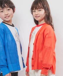 coen（コーエン）の「［洗える］サラコVネックニットカーディガン（カーディガン/ボレロ・キッズ）」