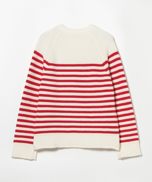 B:MING by BEAMS（ビーミングバイビームス）の「B:MING by BEAMS / リライズ ボーダー プルオーバー（ニット/セーター・レディース・サックスブルー/レッド/ネイビー・FREE）」の20枚目の写真