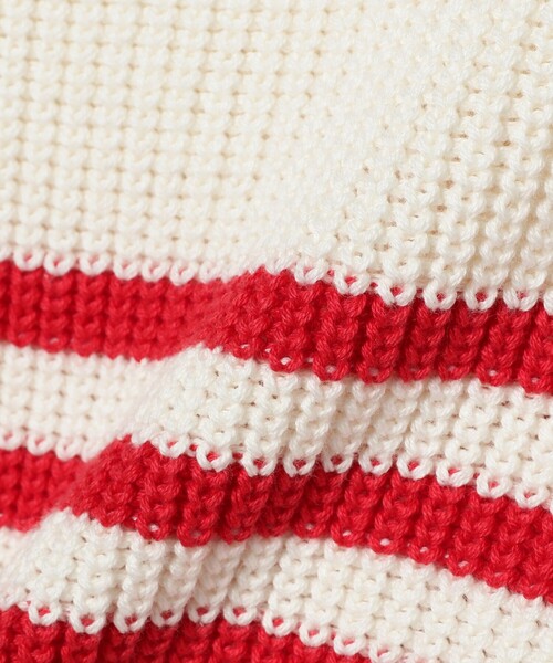 B:MING by BEAMS（ビーミングバイビームス）の「B:MING by BEAMS / リライズ ボーダー プルオーバー（ニット/セーター・レディース・サックスブルー/レッド/ネイビー・FREE）」の21枚目の写真