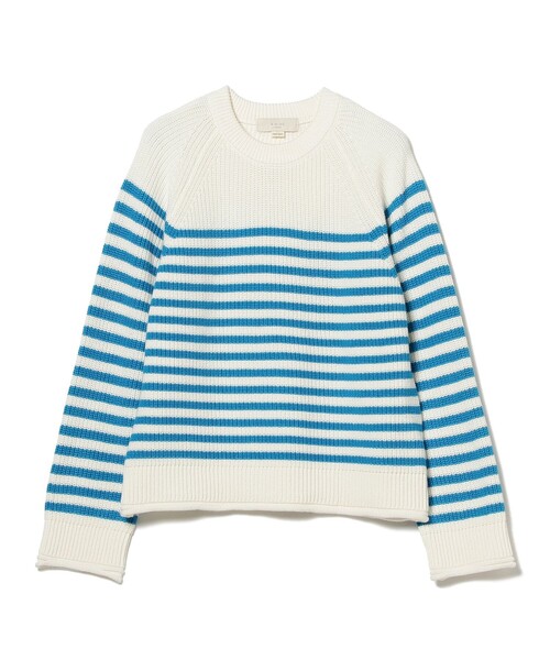 B:MING by BEAMS（ビーミングバイビームス）の「B:MING by BEAMS / リライズ ボーダー プルオーバー（ニット/セーター・レディース・サックスブルー/レッド/ネイビー・FREE）」の22枚目の写真