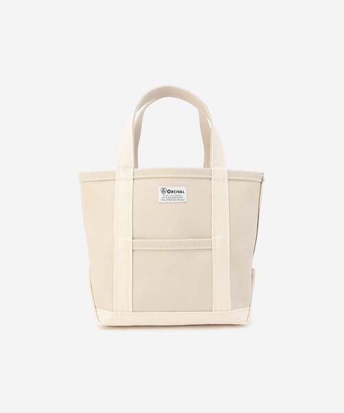 ORCIVAL（オーシバル）の「ORCIVAL | キャンバストートバッグ 小（トートバッグ・レディース・アイボリー/A/チャコール/ピンク系その他/D/ライトグレー/グレー系その他/グリーン/グレー系その他2/ブルー系その他7・-）」の9枚目の写真
