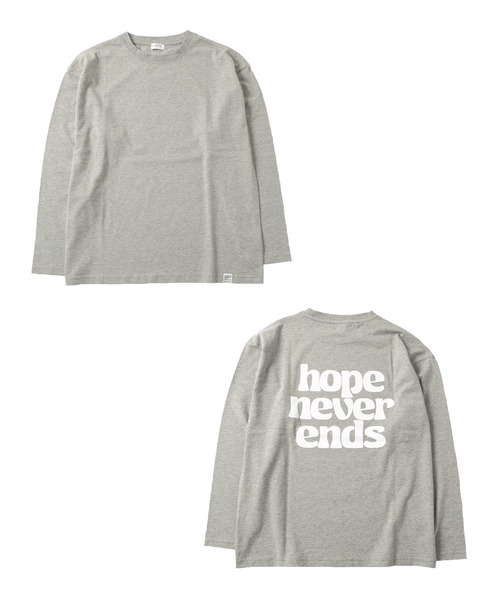 GLAZOS(グラソス)の「【グラコレ】アソートバックプリント長袖Tシャツ(Tシャツ/カットソー・キッズ・グリーン/ブルー/グレー/ブラック/ネイビー/ホワイト・160cm/170cm/150cm/140cm)」の3枚目の写真