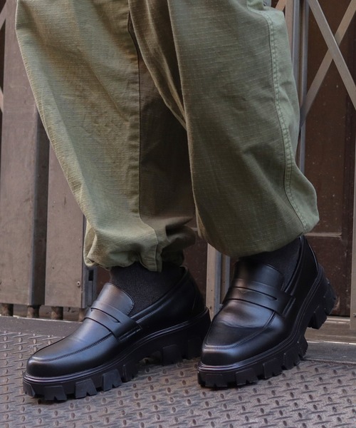 LOVEHUNTER（ラブハンター）の「ハイソールローファー（ローファー・メンズ・ブラック系2/ブラック系1・41/44/42/43/40）」の17枚目の写真