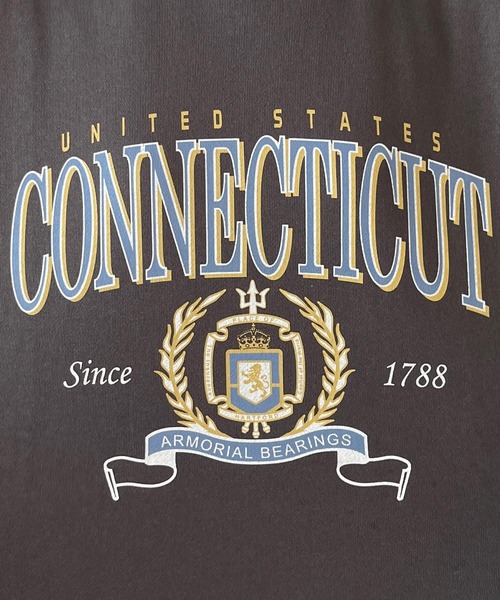 LOWRYS FARM(ローリーズファーム)の「カレッジロゴウラケプルオーバーロングスリーブ 177900(スウェット・レディース・チャコールグレー/ホワイト/グレー/グリーン・FREE)」の16枚目の写真