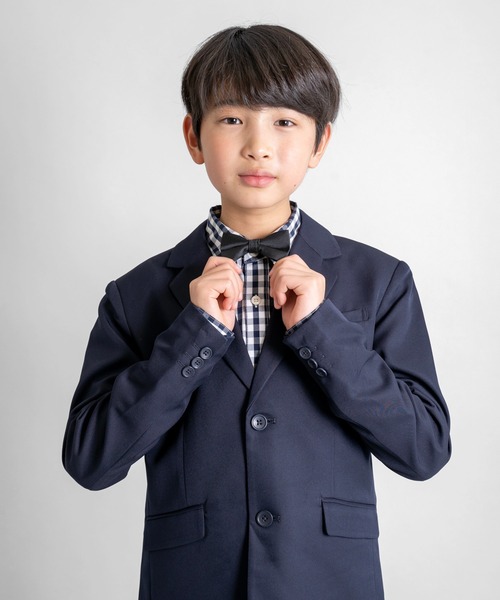 GLAZOS(グラソス)の「蝶ネクタイ(蝶ネクタイ・キッズ・ブラック/インディゴブルー/ネイビー・フリー)」の6枚目の写真
