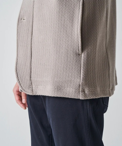 TETE HOMME（テットオム）の「ふくれへリンボンカットジャケット（テーラードジャケット・メンズ・チャコールグレー/ベージュ/ブラック・LARGE/MEDIUM/X-LARGE）」の20枚目の写真