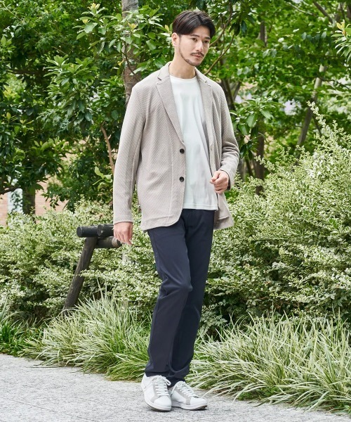 TETE HOMME（テットオム）の「ふくれへリンボンカットジャケット（テーラードジャケット・メンズ・チャコールグレー/ベージュ/ブラック・LARGE/MEDIUM/X-LARGE）」の12枚目の写真