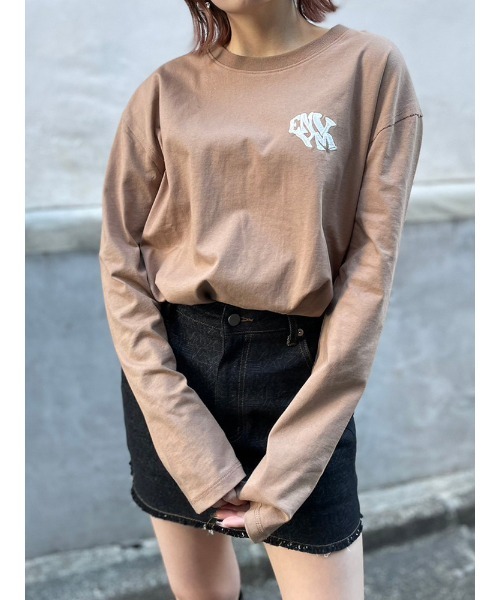 ENVYM(アンビー)の「ENVYMロンT(Tシャツ/カットソー・レディース・ホワイト/ブラック/ベージュ・FREE)」の15枚目の写真