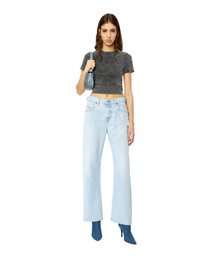 DIESEL ライトブルー ストレートデニム DIESEL（ディーゼル）の「DIESEL SS22 レディース デニム ボーイ