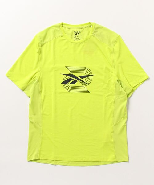 Reebok（リーボック）の「アクティブチル グラフィック Tシャツ / TS AC GRAPHIC TEE（Tシャツ/カットソー・メンズ・イエロー/ブラック・LARGE/MEDIUM/SMALL/XX-LARGE/XXX-LARGE/X-LARGE/X-SMALL）」の4枚目の写真
