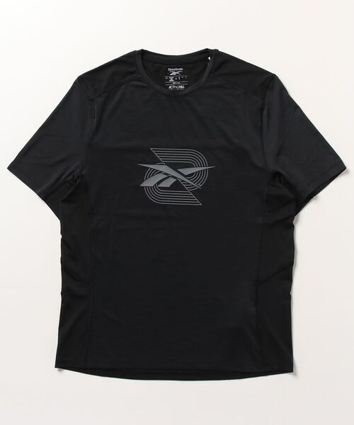 Reebok（リーボック）の「アクティブチル グラフィック Tシャツ / TS AC GRAPHIC TEE（Tシャツ/カットソー・メンズ・イエロー/ブラック・LARGE/MEDIUM/SMALL/XX-LARGE/XXX-LARGE/X-LARGE/X-SMALL）」の5枚目の写真
