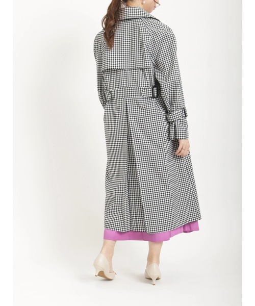 Te chichi（テチチ）の「ステンカラーコート（ステンカラーコート・レディース・ベージュ/ブルー/ブラック・ﾌﾘ-）」の8枚目の写真