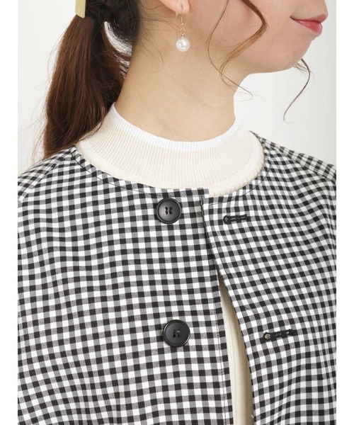 Te chichi（テチチ）の「ステンカラーコート（ステンカラーコート・レディース・ベージュ/ブルー/ブラック・ﾌﾘ-）」の15枚目の写真