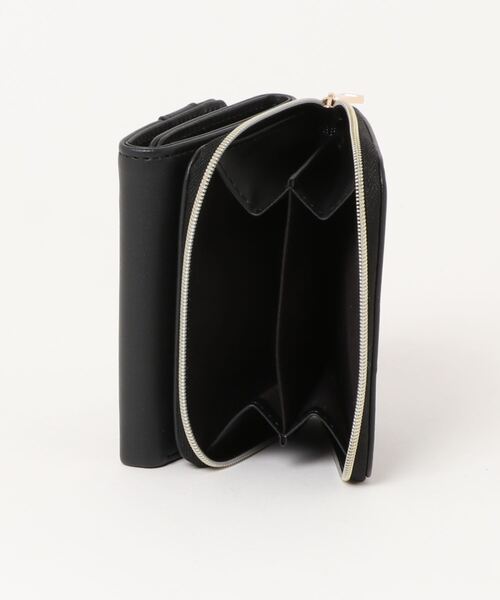 algy（アルジー）の「エトワール三つ折財布 A（財布・キッズ・ピンク/ブラック/オフホワイト・FREE）」の6枚目の写真