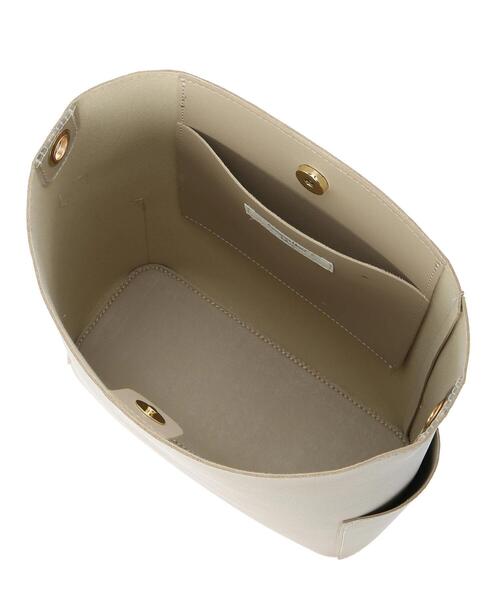 Samansa Mos2 blue（サマンサモスモスブルー）の「合皮ダブルベルトショルダーバッグ（ハンドバッグ・レディース・ブラック/ベージュ/キナリ・ﾌﾘ-）」の16枚目の写真