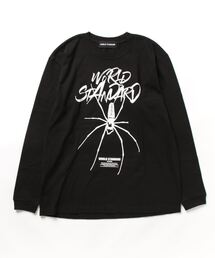 WORLD STANDARD（ワールドスタンダード）の「WORLD STANDARD/ワールドスタンダード スパイダープリント 長袖Tシャツ WSLT-004（Tシャツ/カットソー）」