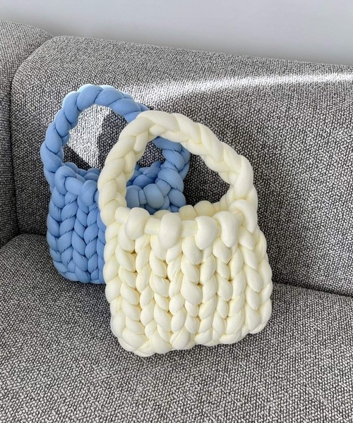 Heather(ヘザー)の「マンドゥBAG 190658(ハンドバッグ・レディース・ブルー/ブラック/アイボリー/ピンク・ONE SIZE)」の2枚目の写真