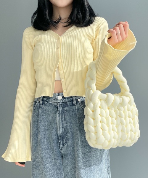 Heather(ヘザー)の「マンドゥBAG 190658(ハンドバッグ・レディース・ブルー/ブラック/アイボリー/ピンク・ONE SIZE)」の5枚目の写真