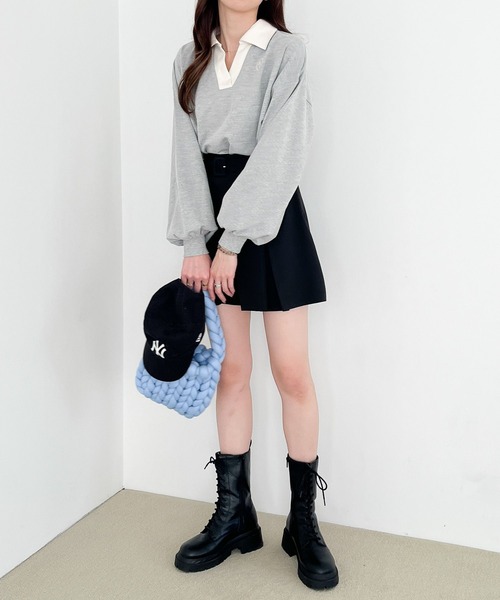 Heather(ヘザー)の「マンドゥBAG 190658(ハンドバッグ・レディース・ブルー/ブラック/アイボリー/ピンク・ONE SIZE)」の14枚目の写真