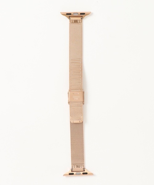zandy（ズィーアンドワイ）の「zandy ズィー・アンド・ワイ/ Apple Watch【細製ミラネーゼバンド】 アップルウォッチバンド ミラネーゼベルト ステンレス /// loop1（デジタル腕時計・レディース・シルバー/ブラック/ピンクゴールド/ゴールド・S/M）」の6枚目の写真