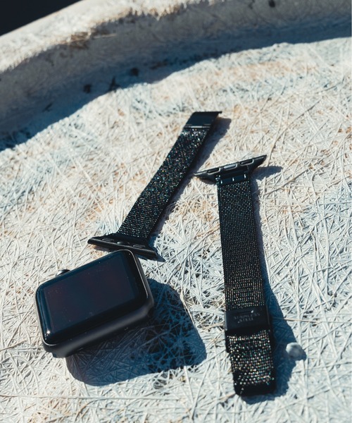 zandy（ズィーアンドワイ）の「zandy ズィー・アンド・ワイ/ Apple Watch【細製ミラネーゼバンド】 アップルウォッチバンド ミラネーゼベルト ステンレス /// loop1（デジタル腕時計・レディース・シルバー/ブラック/ピンクゴールド/ゴールド・S/M）」の12枚目の写真