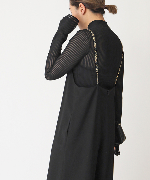 Deuxieme Classe チェーン ジャンプスーツ　38 Chain Jumpsuit（サロペット/オーバーオール）｜Deuxieme Classe