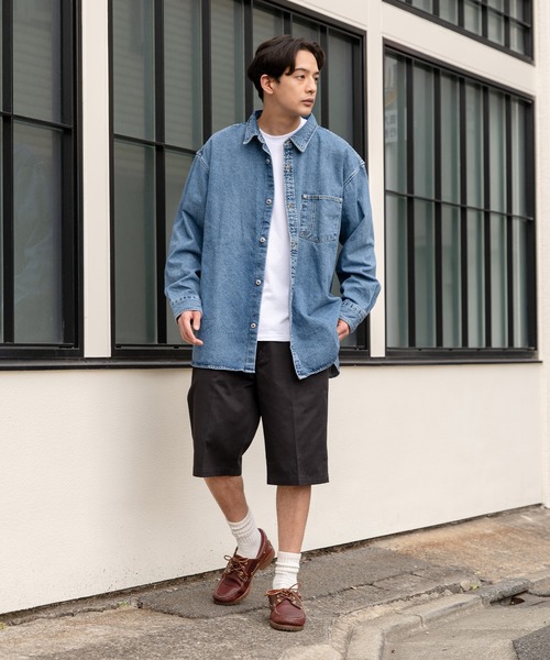 Levi's(リーバイス)の「Levi's/リーバイス スタプレ バミューダショーツ ブラック STA PREST BERMUDA SHORTS(チノパンツ・メンズ・ブラック/マルチ・32inch/30inch/28inch/34inch/36inch)」の21枚目の写真