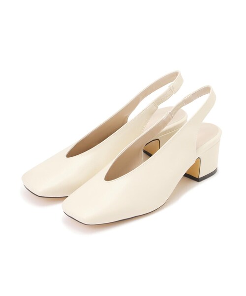 FREE'S MART（フリーズマート）の「バッグスリングパンプス（パンプス・レディース・ブラック系その他/ベージュ/ホワイト・SMALL/MEDIUM）」の5枚目の写真