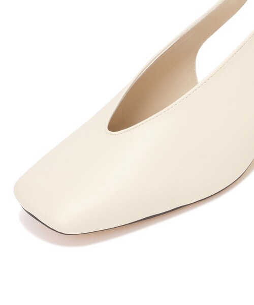 FREE'S MART（フリーズマート）の「バッグスリングパンプス（パンプス・レディース・ブラック系その他/ベージュ/ホワイト・SMALL/MEDIUM）」の22枚目の写真