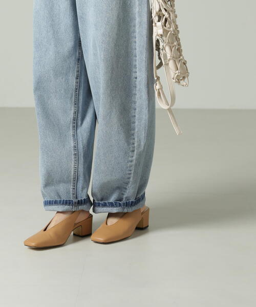 FREE'S MART（フリーズマート）の「バッグスリングパンプス（パンプス・レディース・ブラック系その他/ベージュ/ホワイト・SMALL/MEDIUM）」の21枚目の写真